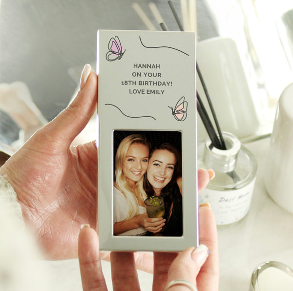 Personalised Butterfly 2x3 Photo Frame