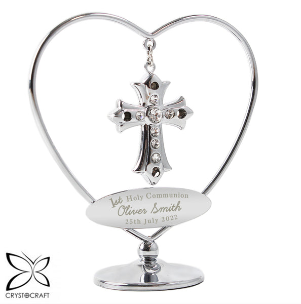 Personalised 1st Holy Communion Crystocraft Cross