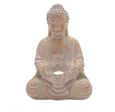 Large Buddha Candle Holder