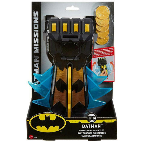 Dc Batman Mission Energy Shield Gauntlet Blaster Role Play Set Toy