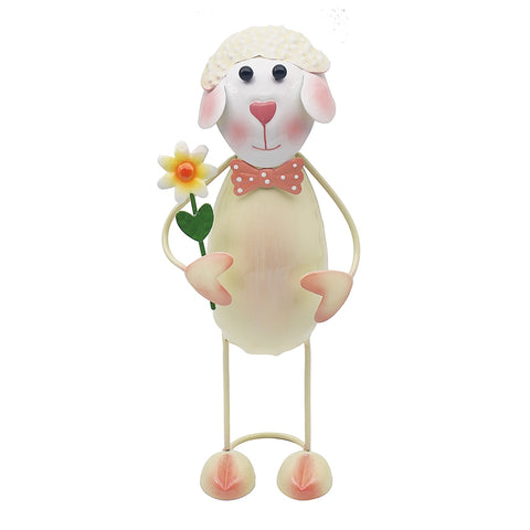 Sheep With Flower Ornament