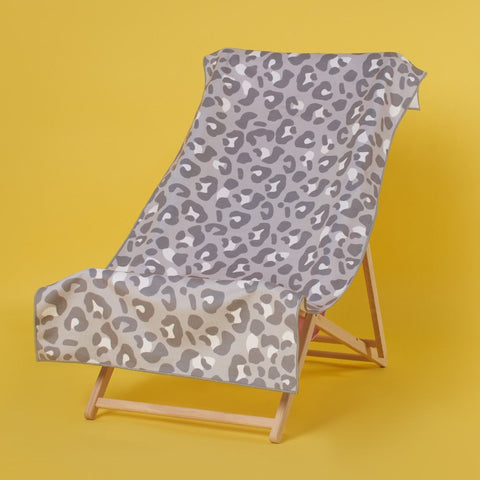 Leopard Print Beach Towel