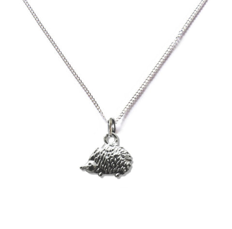 Hedgehog Silver Necklace