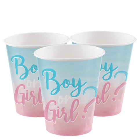 The Big Reveal Paper Cups