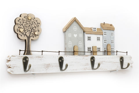 Wall Hooks With House Design