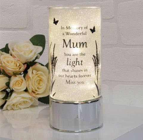 Thoughts Of You Memorial Tube Light - Mum