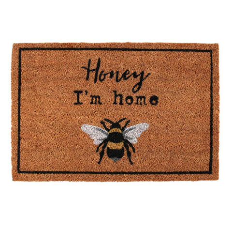 Honey I’m Home Natural Doormat
