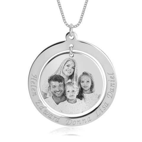 Family Picture Necklace