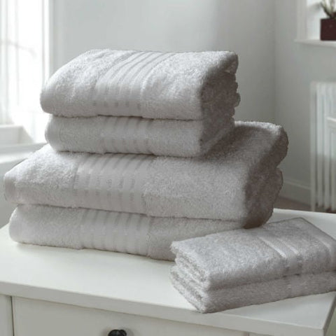 6 Piece Towel Bale - Silver