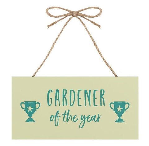 Garden Of The Year Hanging Garden Sign
