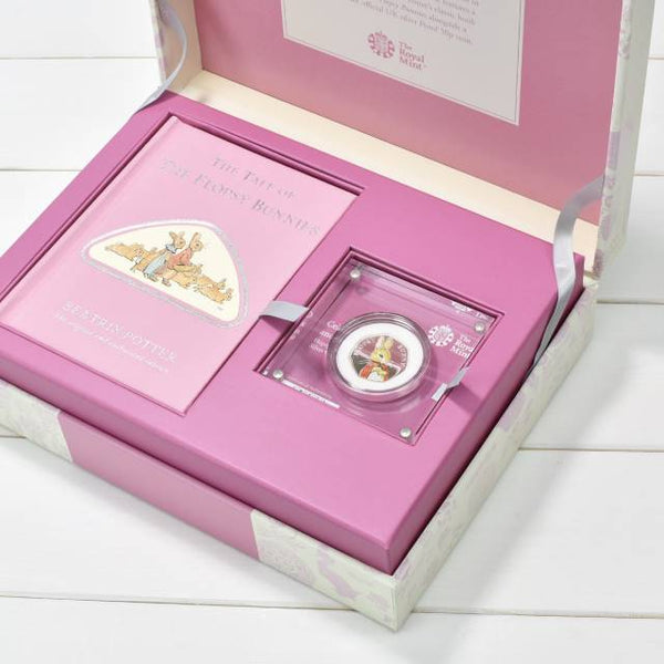 Flopsy Bunny Royal Mint Silver Proof Coin & Book Set