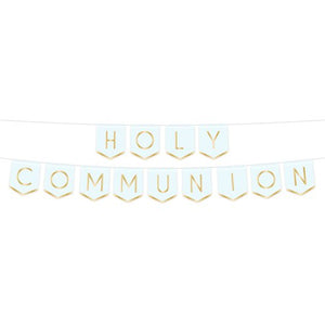 Blue ‘Holy Communion’ Banner