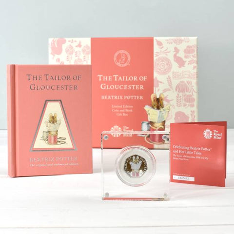 Tailor of Gloucester Royal Mint Silver Proof Coin & Book Set