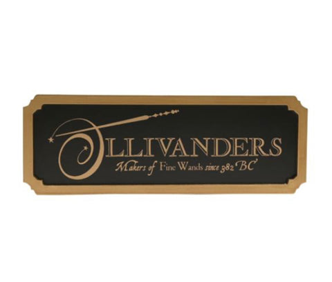 Ollivanders Alumni Shop Sign