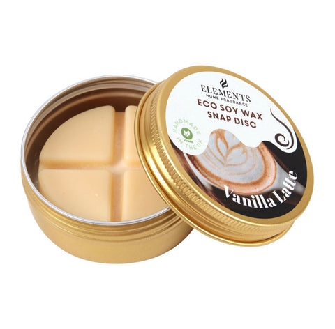Vanilla Latte Soy Wax Snap Disc