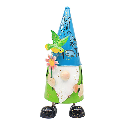 Bird Colourful Garden Gnome Statue