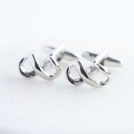 Silver Infinity Cufflinks