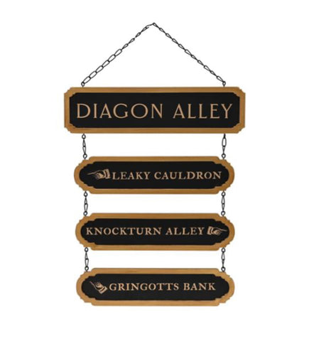 Diagon Alley Alumni Street Sign