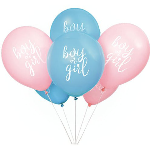 Boy Or Girl Gender Reveal Balloons