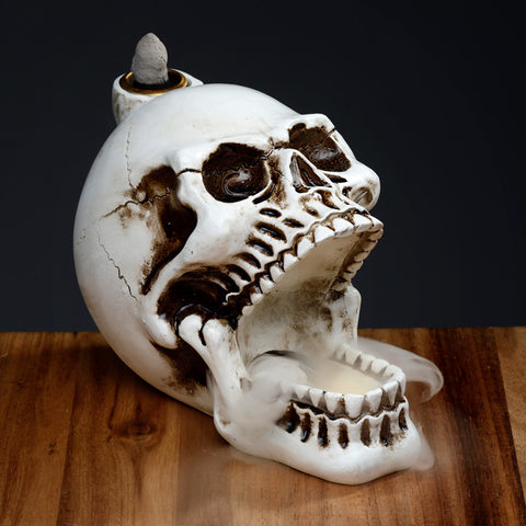Skull with Open Mouth
