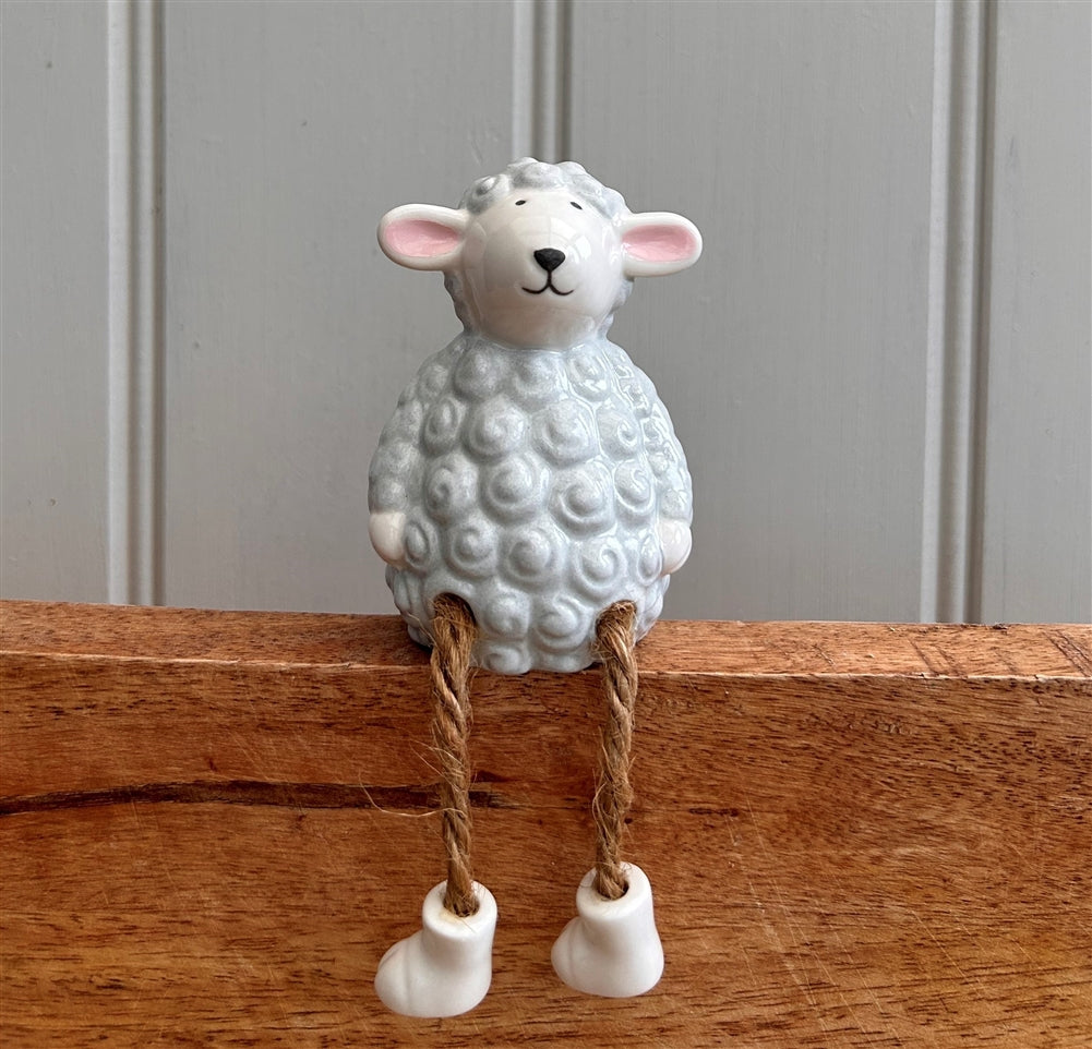 Sheep With Dangly Legs Ornament