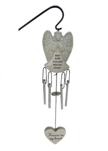 Dad Angel Memorial Wind Chime