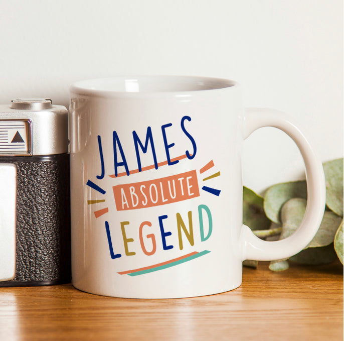 Personalised Absolute Legend Mug