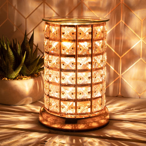 Rosegold Aroma Lamp