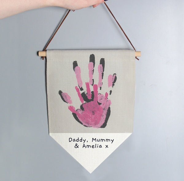 Personalised Childrens Drawing Photo Upload Hanging Banner