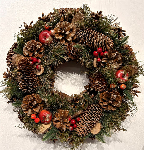 Festive Foliage Christmas Wreath