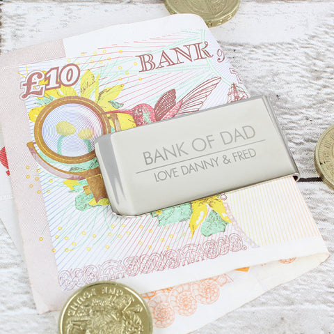 Personalised Classic Money Clip