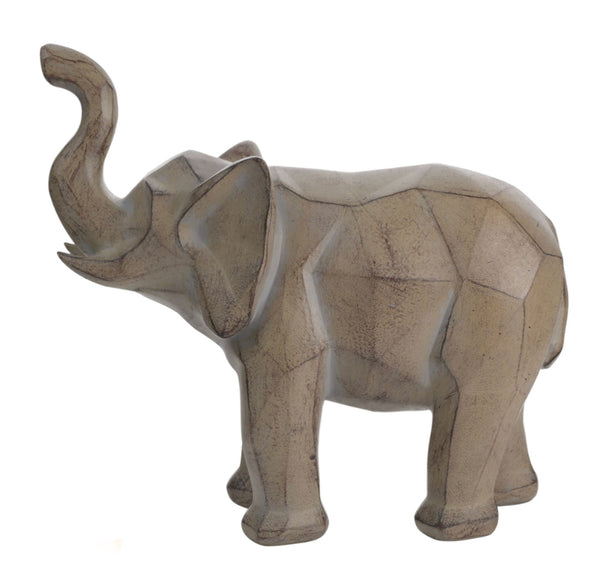 Geometric Playful Elephant Ornament