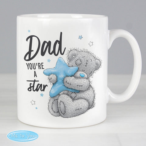 Personalised Me To You Dad You're A Star Mug