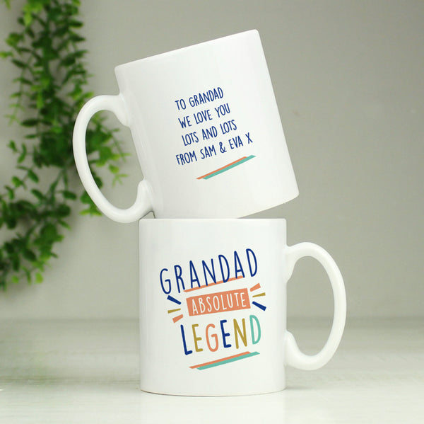 Personalised Absolute Legend Mug