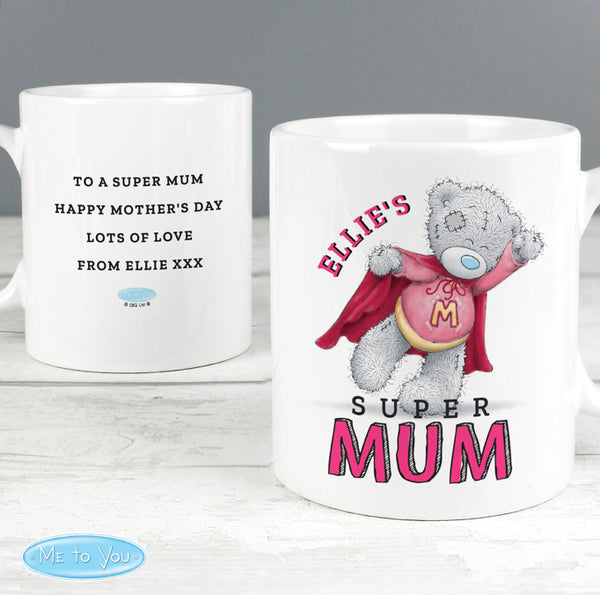Personalised Me To You Super Mum Mug