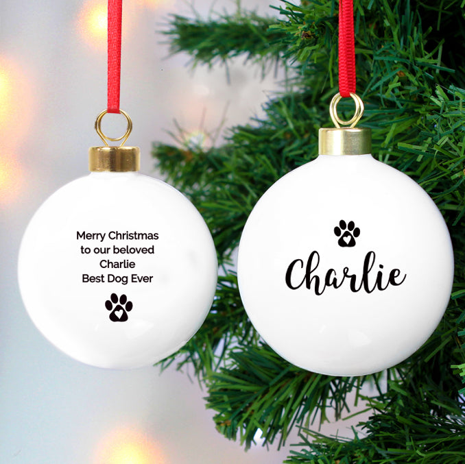 Personalised Pet Bauble