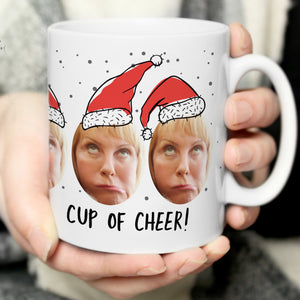 Personalised Photo Upload Santa Mug