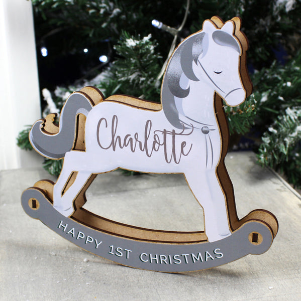 Personalised Make Your Own Rocking Horse 3D Decoration Kit