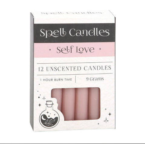Pack Of 12 Self Love Spell Candles