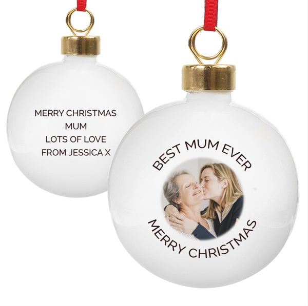 Personalised Photo Upload Baublef