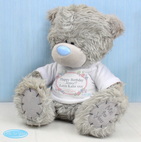 Personalised Me To You Bear 'Floral'