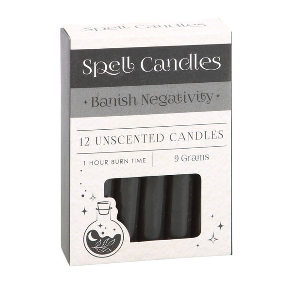 Pack Of 12 Banish Negativity Spell Candles