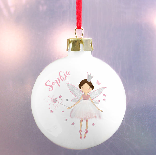 Personalised Fairy Princess Bauble