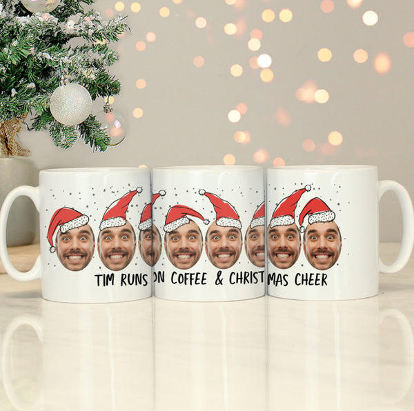 Personalised Photo Upload Santa Mug