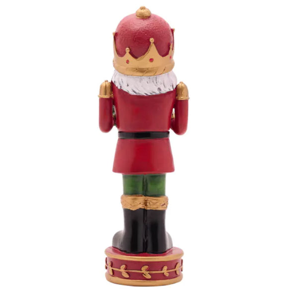 Santa Nutcracker With Wreath