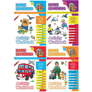 Learning at Home Activity Books