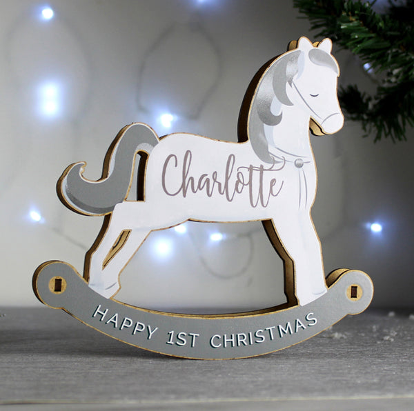 Personalised Make Your Own Rocking Horse 3D Decoration Kit