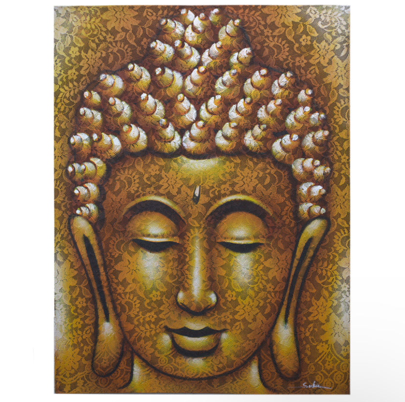 Gold Buddha Canvas