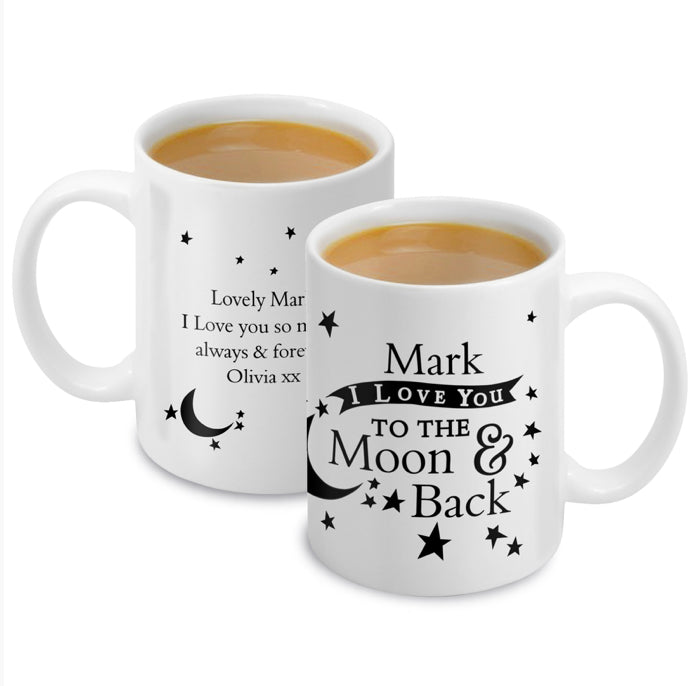 Personalised To the Moon and Back... Mug