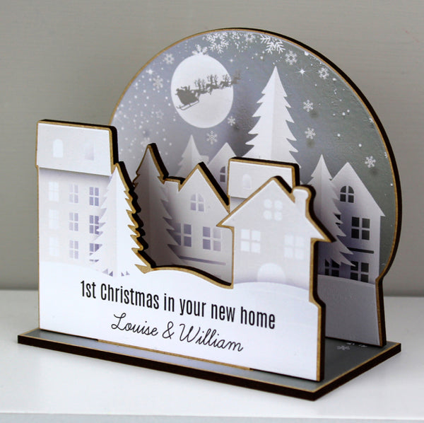 Personalised Make Your Own Town 3D Decoration Kit